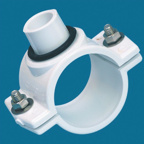 ABRAZADERA PVC 50MM-19MM-2 X 3/4 LISA 