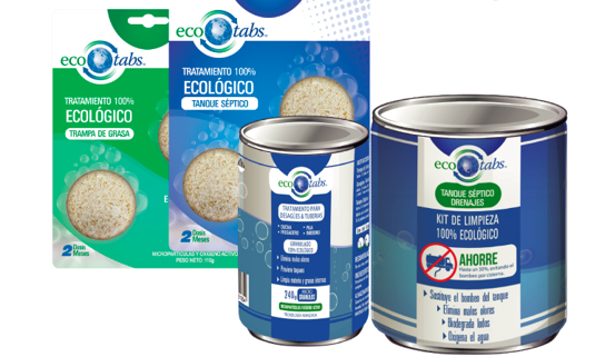 ECO TABS KIT LIMPIEZA SISTEMA BIOLOGICO