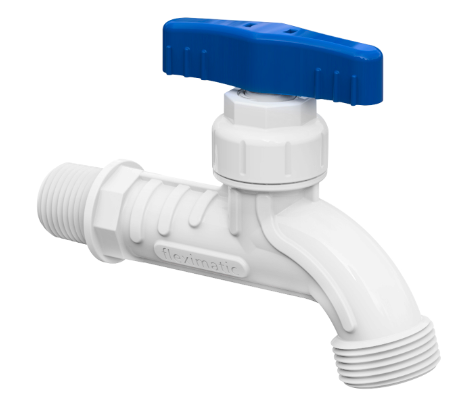 LLAVE CHORRO PVC 1/2 FLEXIMATIC #2490