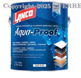 IMPERMEABILIZANTE AQUA PROOF LANCO 01GLN