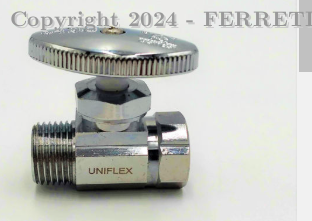 LLAVE CONTROL RECT 1/2X1/2 UNIFLEX #9903